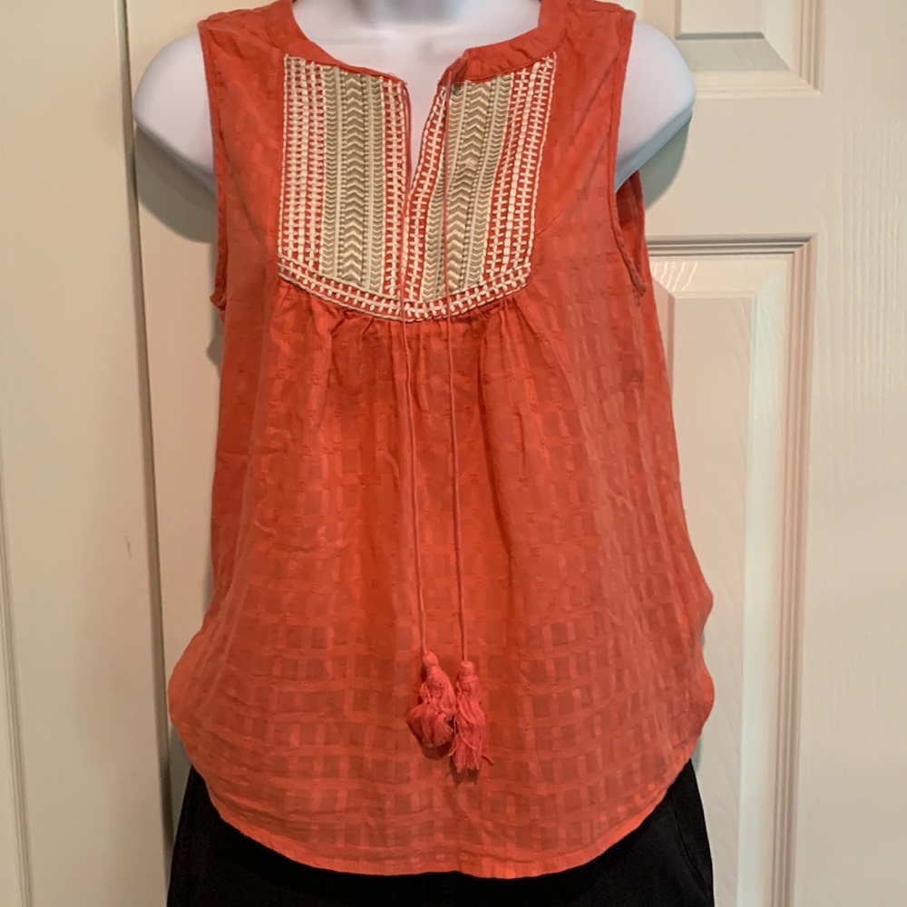 Miami embroidered top.